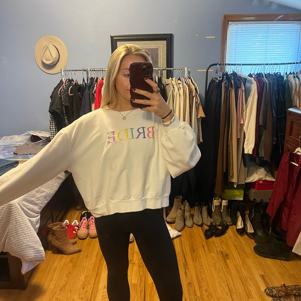 White Bride Sweatshirt